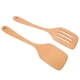 thumbnail image 1 of Juego De Utensilios De Cocina De Madera ANGGREK 2 Piezas Espátula De Haya, 1 of 8