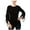 Black - deepblack, variant on I.N.C Womens Runched Sleeve Knit Blouse, Green, Small