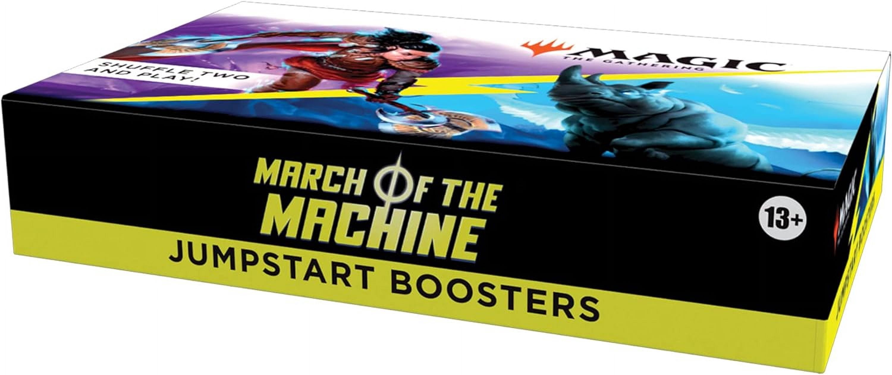 Magic: The Gathering March of the Machine Jumpstart Booster Box | 18 Packs (360 Magic Cards)