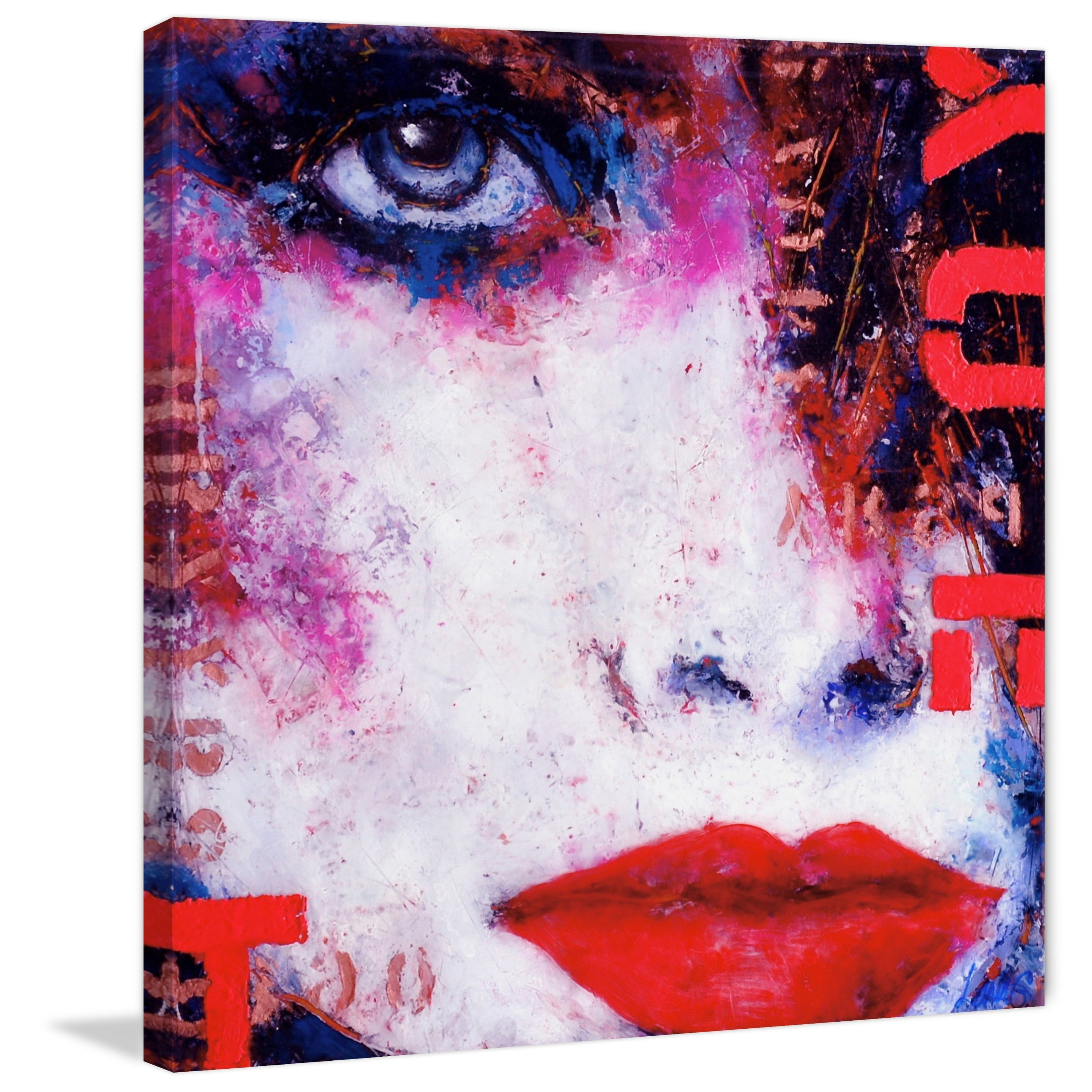 Idole Painting Print on Wrapped Canvas