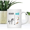 thumbnail image 2 of CTDream Funny Quirky 11oz. Ceramic Coffee Tea Mug Thank You Gift, Other Accountants Me, Horse Unicorn, 1-Pack, Birthday Christmas Gift Ideas Coworker Him Her, Gift Box, 2 of 7