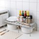 thumbnail image 5 of 2X Estantes Organizadores de Estantes de Mostrador Expandibles de Cocina Baño Blanco, 5 of 5