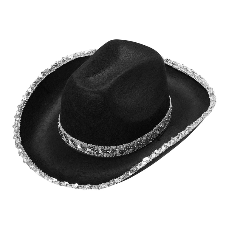 5359 Women Rhinestone Cowboy Hats Wide Brim Western Style Furry Cowgirl Hats Franhais 2Pcs Women Rhinestone Cowboy Hats Wide Brim Western  main image 3