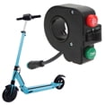 thumbnail image 3 of Interruptor de Señal de, Interruptor 3 en 1, Patrón de Luz Roja, Conector Impermeable de 5 Pines, Interruptor de Bocina de Scooter para Scooter Eléctrico de 10 Pulgadas, 3 of 7