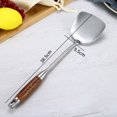 thumbnail image 1 of PENGXIANG Ustensiles de Cuisine en Acier Inoxydable pour la Cuisine Moderne et Outil de Cuisson de Service avec Utilisation de la Cuisine Manche en Bois - Louche, 1 of 3