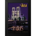 thumbnail image 2 of Padden, Dapne 11x14 Black Modern Framed Museum Art Print Titled - Fly BEA Paris, 2 of 5