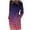 Purple, variant on Npasoilc Fall Dresses for Women Long Sleeve Round Neck Holiday Outing Sweatshirts Dress Gradient Color Casual Loose Hoodie Dresses with Pockets