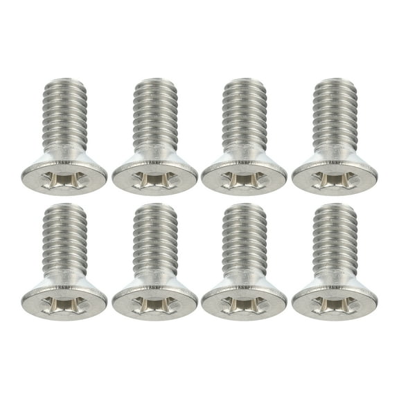 Unique Bargains 8pcs Brake Disc Rotor Screws Front Rear Retaining Hardware Bolts Kit 93600-06014-0H for Honda CRX