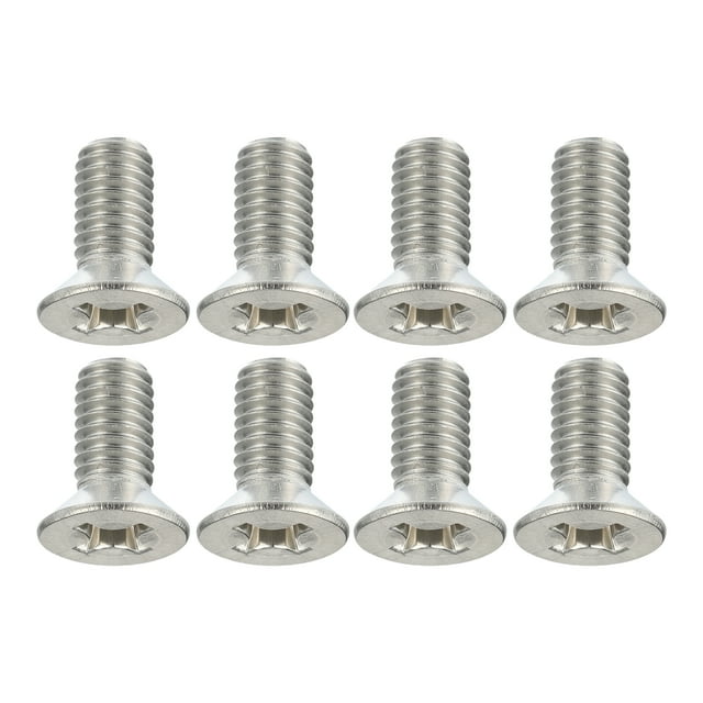Unique Bargains 8pcs Brake Disc Rotor Screws Front Rear Retaining Hardware Bolts Kit 93600-06014-0H for Honda CRX