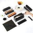 thumbnail image 4 of Kit para hacer sushi 11 piezas, electrodomésticos y moldes para sushi con cuchillo de súper calidad, kit para sushi Preparación para sushi, fácil de limpiar JFHHH pequeña, 4 of 5