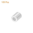 thumbnail image 6 of 120 Pack Aluminum Crimping Loop Sleeve for 1/16" Diameter Wire Rope, Round Aluminum Wire Rope Sleeve, 6 of 6