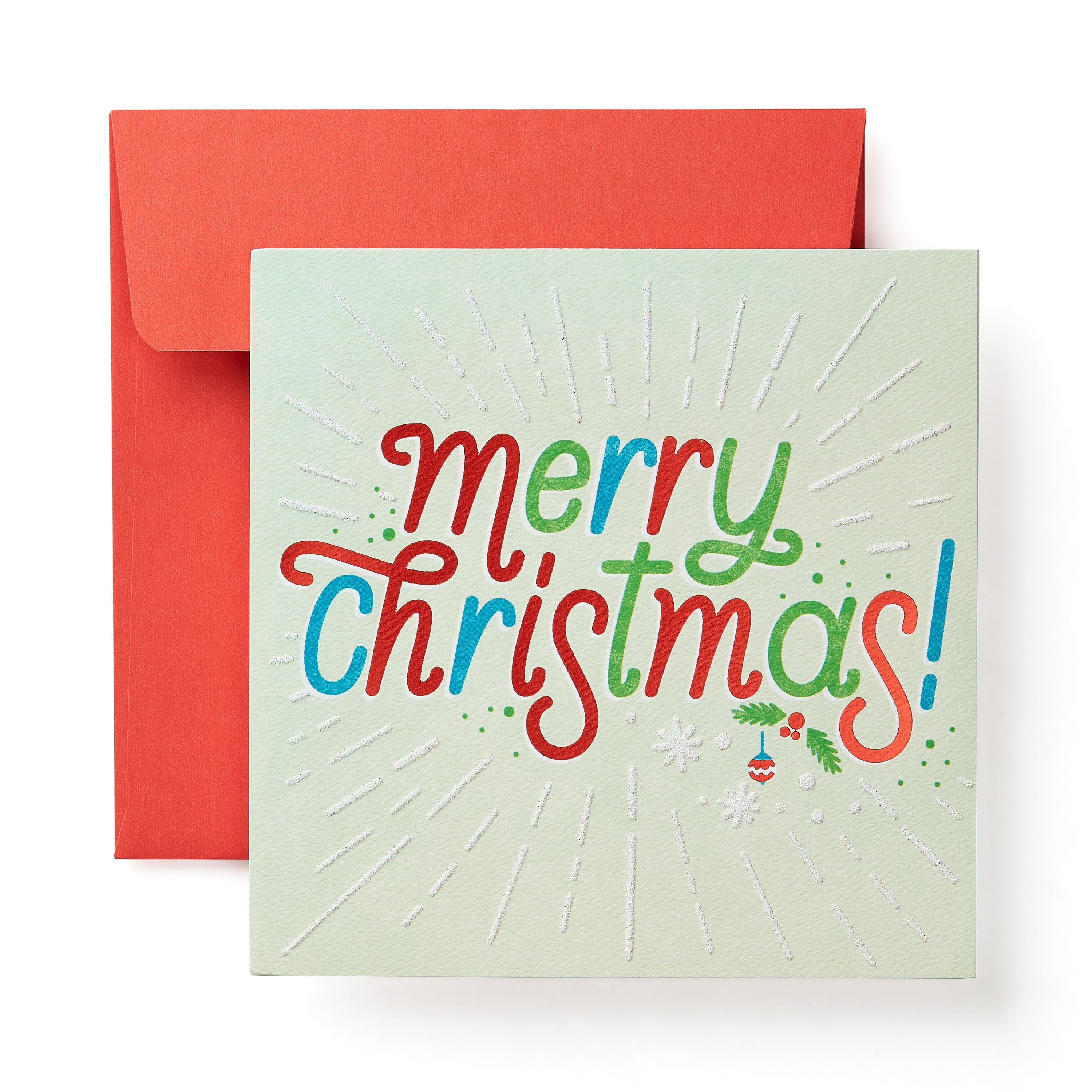American Greetings Brighter Christmas Greeting Card