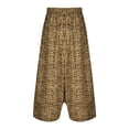 thumbnail image 4 of Men's Casual Pants Casual Trendy Floral Oversized Lantern Pants Sweatpants for Men Yellow 2XL, 4 of 5