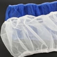 thumbnail image 4 of Cubierta ajustable para jaula de pájaros, protector de falda de plumas, receptor de semillas de malla, suave, ventilado, universal, malla de nailon, cubiertas para jaulas de pájaros para jaulas, 4 of 5