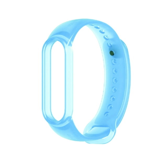 Para Mi Band 6/6 NFC Monocromo Reemplazo oficial Muñequera Material TPE