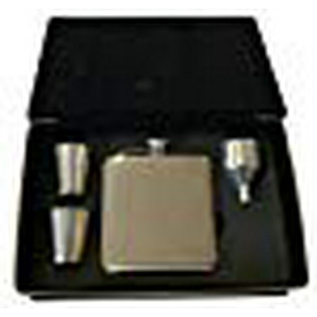 - Rock Ridge Flask Set | Comes in Presentation Box - Choose Your Style (Beige Leather, 1)