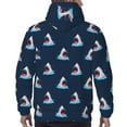 thumbnail image 5 of Hoodies for Men - Big Mouth Shark Long Sleeve Comfrt Men'S Fashion Hoodies & Sweatshirts, Sweatshirts for Men Hoodies Pullover Clothing Clothes with Pouch, 5 of 7