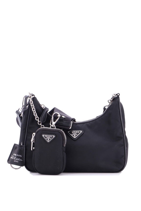 Pre-Owned Re-Edition 2005 Shoulder Bag Tessuto Small By Rebag