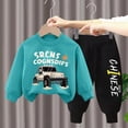 thumbnail image 2 of UAYOTSE Fall Toddler Baby Boy Clothes Winter Outfits Long Sleeve Sweatshirt Long Pants Little Boy Cothing Set,Sizes 18-24 Months, 2 of 7