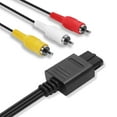 thumbnail image 1 of N64 AV Cable, Audio Video AV Cable Cord for Nintendo 64 N64, Gamecube GC,Super Nintendo SNES, 2.5M/8.2FT, 1 of 5