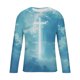 thumbnail image 5 of Blusas y camisas de manga larga con cuello redondo para hombre, blusas casuales de manga larga con cuello redondo, blusas estampadas, blusas de poliéster para hombre, 5 of 5