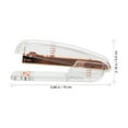 thumbnail image 2 of Plastic Binding Machine Transparent for Students School 1Pcs 5.9*2.2*1.2in, 2 of 8