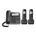 thumbnail image 1 of Sistema telefónico con cable/inalámbrico Panasonic KX-TGB852B - 2 auriculares, 1 of 7