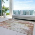 thumbnail image 6 of Addison Rugs Chantille Indoor/Outdoor Transitional Abstract Tan Washable Rectangle Rug, 3' x 5', 6 of 6