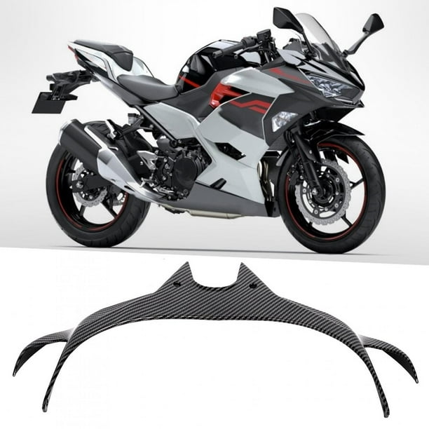 Carenado Delantero, Ala Aerodinámica Del Parabrisas Duradero Del ABS Del Estilo De La Fibra De Carbono Que No Se Decolora Para La Motocicleta