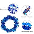thumbnail image 2 of Triani 2Rolls 50Ft Small Star Garland with Wire for Christmas Tree Wedding Party Decoration Star Wire Garland Festive Ornament Accessories(Blue), 2 of 7