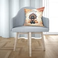 thumbnail image 3 of Happy Thanksgiving Cocker Spaniel Turkey Costume Pumpkins Autumn Leaves Pillow Cushion Double Sided Cockers Dog Lover Gifts Throw Pillow - 130144, 3 of 4