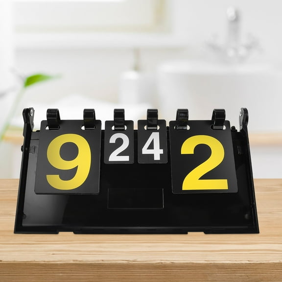 SWETRACE Flip Chart Scoreboard with Simple Design for Indoor Use by Referees