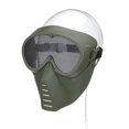 thumbnail image 3 of Tapa De La Cara Máscara de malla de hierro para cara de cosplay resistente a impactos para juego de paintball CS para adultos (2) Sywqhk Para Estrenar, 3 of 8