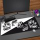 thumbnail image 3 of Alfombrilla de ratón de estilo japonés con diseño de flor de cerezo Fuji, alfombrilla de ratón grande XXL para Gamer XL, 100x50, alfombrillas de escritorio, teclado, alfombrilla de goma para mesa, 3 of 5