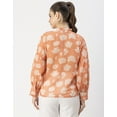 thumbnail image 4 of Moomaya Fashionable V Neck/Tie Up Neck Top - Long Sleeves, Regular Fit, 4 of 9