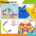 thumbnail image 3 of Bloque de construcción, juguete PicassoTiles, 82 unidades, más de 3 años, 3 of 7