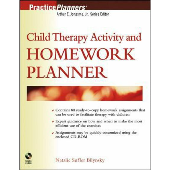 Pre-Owned Child Therapy Activity and Homework Planner (Paperback) 0471256846 9780471256847