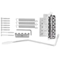 thumbnail image 3 of Silver Tremolo Bridge Trem Arm with Bridge Screws for 6 String Electric Guitar Accessories, 3 of 14