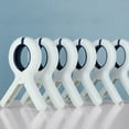 thumbnail image 2 of 6-Pack Heavy Duty Beach Towel Clips with Silicone Padding - Strong Hold Windproof Clamps for Chairs, Laundry and Outdoor Use, 2 of 9