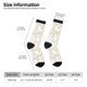 thumbnail image 2 of Balery White Rabbit Calcetas Largas con Estampado para Hombre y Mujer – Suaves y Transpirables, Talla Única (US 5-11), 2 of 6