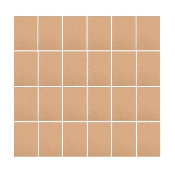 unbranded 100 Pcs Notecards Greeting Cards Blank Jam DIY Cards Student 14.70X10.00X0.10CM