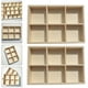 thumbnail image 5 of Caja de almacenamiento multifuncional de 2 piezas de pigmento de crayón Caja de herramientas de pintura portátil, 5 of 6