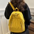 thumbnail image 2 of ibiyuan School Bag for High School University for Ages 6th 7th 10th 12th Solid Color Minimalist Lightweight Shoulder Pack Breathable for Daily Commute Sports Travel, 2 of 5