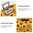 thumbnail image 3 of Pofeuu Yellow Leopard Print Sunflower Print Luggage Suitcase Cover Protector Luggage Washable Covers Aesthetic for 18/24/28/32 inch Luggage（No luggage included）-Medium, 3 of 7