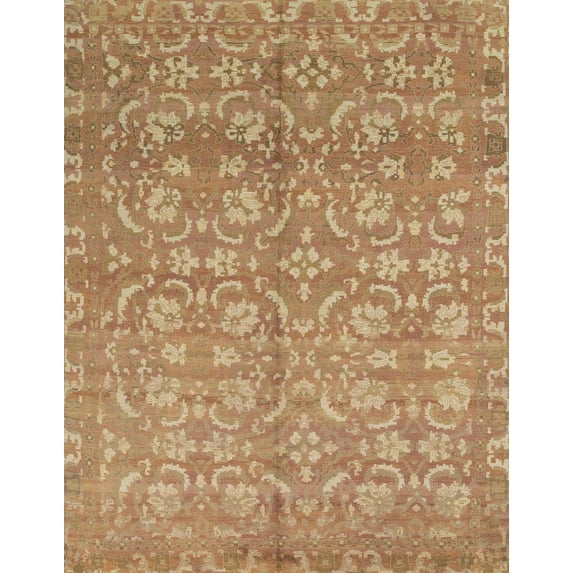 Ahgly Company Indoor Rectangle Abstract Chocolate Brown Abstract Area Rugs, 8' x 12'
