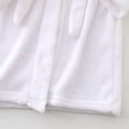 thumbnail image 6 of Gibobby Kids Coral Fleece Bathrobe,Soft Plush Hooded Robe with Adjustable Belt Cute Print for Boys Girls Toddlers 12M-12Y,Warm Loungewear Shower Robe Kids Toddler Pajamas,White,Size 9-10T, 6 of 6