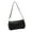Black, variant on Shoulder Bag for Women Leather Clutches Purses Hoboes Handbag with Zipper Closure Evening Underarm Purse Commuting Bags