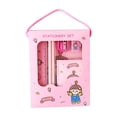 thumbnail image 2 of Clearance Under $2, 1 Set Themed Stationery Kit, 6-Piece Writing and Drawing Bundle, Cute Paper Set with Pencils, Ruler, and Eraser for Creative Projects and Gifting, 17.9cm(C), 2 of 5