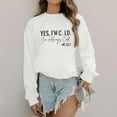 thumbnail image 4 of Ailaofu Yes Im Cold Me 247 Sweatshirt for Women Shirt Funny Vintage Dutton Ranch 80s Graphic Tees Hip Hop Pullovers, 4 of 6