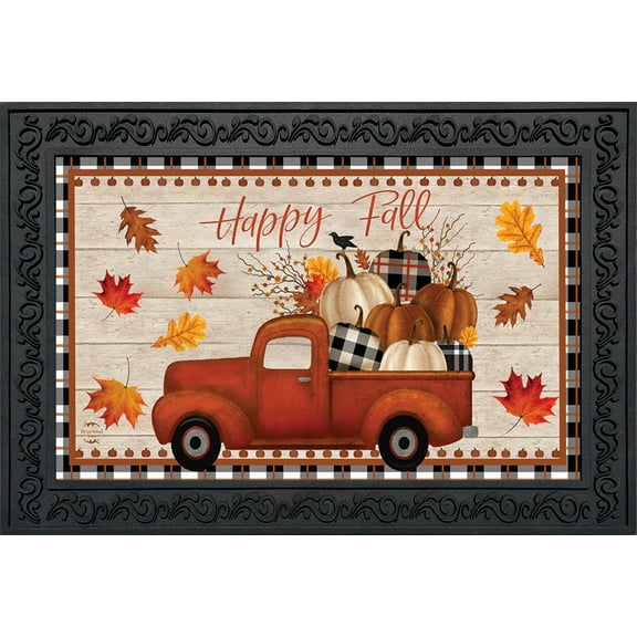 Briarwood Lane Happy Fall Pickup Truck Doormat